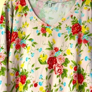 Pioneer Woman -Floral Shirt -Size XL